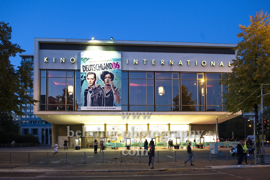 DEUTSCHLAND 86, Roter Teppich zur Premiere im Kino INTERNATIONAL, Berlin, 11.10.2018