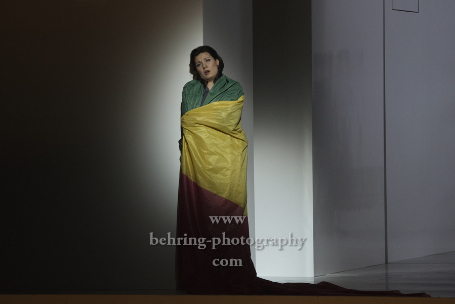 Marina Rebeka (Titelrolle), "AIDA", Staatsoper, Berlin, Fotoprobe: 27.09.2023