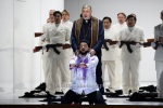 Rene Pape (Ramphis), Yusif Eyvazov (Radames), "AIDA", Staatsoper, Berlin, Fotoprobe: 27.09.2023