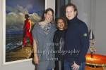 "PRIVATE INVITATION - PROYECTO HABANA - JORGE GONZALEZ x ANATOL KOTTE", Jorge Gonzalez, Thomas Heinze und Freundin Jackie Brown, Vernissage in der Galerie CAPITIS, Berlin-Mitte, 22.11.2018