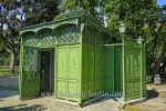 "Sonntag in der Stadt", Toilettenhaus am Boxi, Fahrradtour am Sonntag durch Kreuzberg, Neukoelln, Tempelhof, Mitte, Berlin am 24.07.2015 [Photo: Christian Behring]