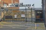 Tor zum Badeschiff, Escobar, Glashaus, Berlin, 17.03.2020