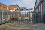 Tor zum Badeschiff, Escobar, Glashaus, Berlin, 17.03.2020