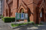 Passionskirche, evangelische Kirche am Marheinekeplatz im Bergmannkiez, "FRIEDRICHSHAIN-KREUZBERG", Berlin, 20.05.2020
