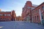 Hof mit Blick auf Kino und Kesselhaus, Maschinenhaus, Alte Kantine,  "KULTURBRAUEREI", Berlin, 18.03.2020
