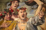 "Die Freier im Kampf mit Odysseus" - "Berlinische Galerie: Neuerwerb "Bacchant" von Lovis Corinth", Pressekonferenz, Berlin, 13.07.2021 (Photo: Christian Behring)