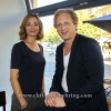 "NELLYS ABENTEUER" (Kinostart: 08.09.2016), Julia Richter und Kai Lentrodt, Pressetermin im "Sauers Cafe", Rosa-Luxemburg-Strasse 31, Berlin, 08.09.2016 [Photo: Christian Behring]