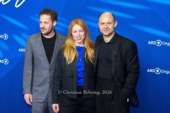 ?, Esther Roling, Moritz Führmann, "BLUE HOUR", Photo Call, Hotel Telegraphenamt, Berlin, 13.02.2026