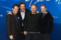 Hans-Werner Meyer, Hans Jochen Wagner, Samuel Finzi, Matthias Matschke, "BLUE HOUR", Photo Call, Hotel Telegraphenamt, Berlin, 13.02.2026