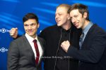 Sebastian Urzendowsky, Leonard Kunz, Max Mauff, "ARD BLUE HOUR 2025", Photo Call, Hotel Telegraphenamt, Berlin, 14.02.2025