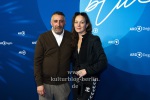 Kida Khodr Ramadan und Jeanette Hain, "ARD BLUE HOUR 2024", Photo Call, Hotel Telegraphenamt, Berlin, 16.02.2024