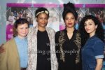 Lisa Hrdina, Regisseurin Merle Grimme, Jane Chirwa, Safak Sengül, "CLASHING DIFFERENCES", Photo Call am Al Catzone am Mehringplatz zur Berlin-Preview im Open Air-Kino am Mehringplatz, Berlin, 29.07.2023