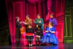 Boris Aljinovic (Wodsworth), Johanna Asch (Yvette), Lilian Griebeit (statt Chiara Schoras als Madame Roth), Mackie Heilmann (Mrs. Peacock), Katharina Blaschke (Frau Weiß), Jörg Seyer (Oberst von Gotow), Max von Pufendorf (Professor Bloom), Mathias Britschgi (Mr. Green), Adisat Semenitsch (verschiedene), "CLUEDO - Das Mörderspiel", Fotoprobe am 14.03.2024 in der Komödie am Kurfürstendamm Potsdamer Platz, Berlin, Premiere: 17.03.2024