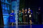 Boris Aljinovic (Wodsworth), Johanna Asch (Yvette), Lilian Griebeit (statt Chiara Schoras als Madame Roth), Mackie Heilmann (Mrs. Peacock), Katharina Blaschke (Frau Weiß), Jörg Seyer (Oberst von Gotow), Max von Pufendorf (Professor Bloom), Mathias Britschgi (Mr. Green), Adisat Semenitsch (verschiedene), "CLUEDO - Das Mörderspiel", Fotoprobe am 14.03.2024 in der Komödie am Kurfürstendamm Potsdamer Platz, Berlin, Premiere: 17.03.2024