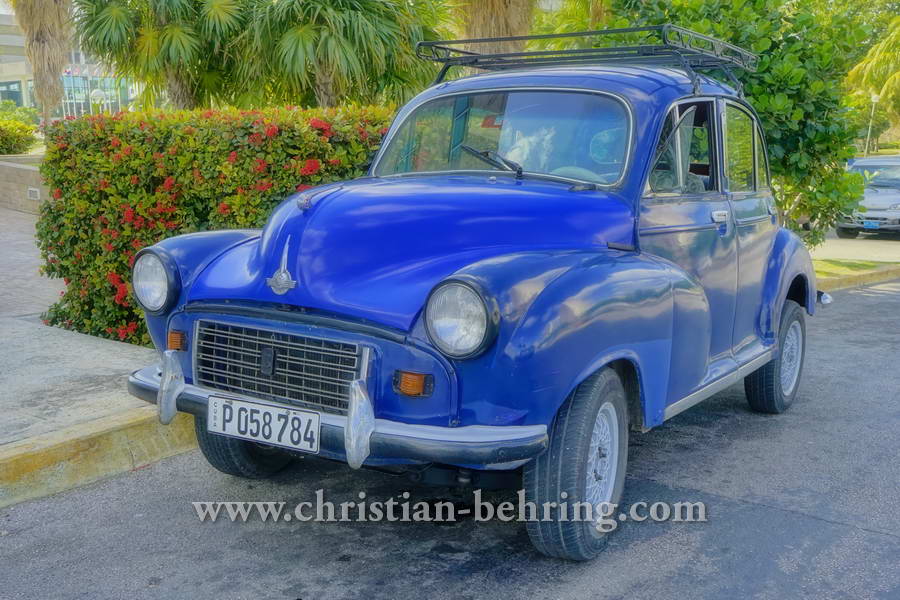 Morris Minor, Oldtimer in Miramar, Havanna, Cuba, 30.01.2015 [(c) Christian Behring, www.christian-behring.com]