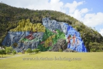 Mural de la Prehistoria (Gemaelde von Leovigildo Gonzales Morillo), Valle de Vinales (das Tal von Vinales), Cuba, 21.01.2015 [(c) Christian Behring, www.christian-behring.com]