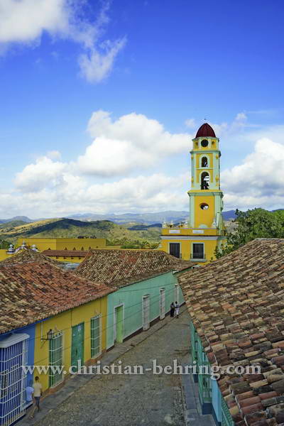 Convento de San Fracisco de Asis mit Barockturm, Trinidad, Cuba, 24.01.2015 [(c) Christian Behring, www.christian-behring.com]