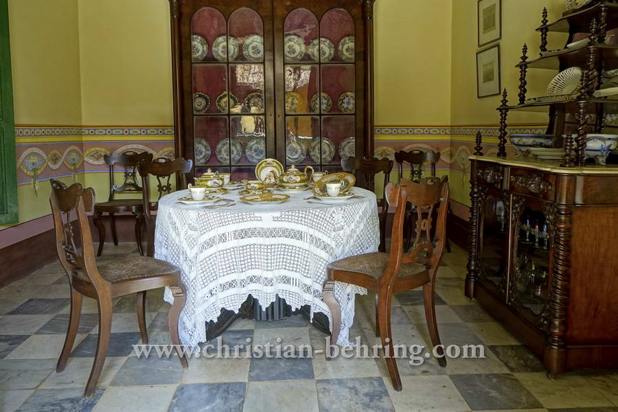 Interieur im "Museo Romantico" im "Palacio Brunet", Plaza Mayor, Trinidad, Cuba, 24.01.2015 [(c) Christian Behring, www.christian-behring.com]