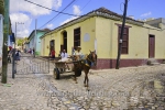 Pferdefuhrwerk in der Altstadt, Trinidad, Cuba, 24.01.2015 [(c) Christian Behring, www.christian-behring.com]