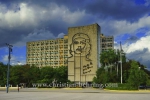 Innenministerium, mit einem Bildnis von Che Guevara und dem Spruch "Hasta la Victoria Siempre" (immer bis zum Sieg) , Plaza de la Revolucion, Havanna, Cuba, 26.01.2015 [(c) Christian Behring, www.christian-behring.com]