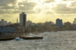 Blick ueber die Hafenbucht von Havanna Richtung Malecon, Havanna, Cuba, 27.01.2015 [(c) Christian Behring, www.christian-behring.com]