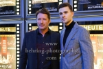 Bruno Eyron (Schauspieler und Produzent), Patrick Moelleken (Schauspieler), bei der Berlin-Premiere von "Das letzte Mahl", Roter Teppich im Kino in der Kulturbrauerei, Berlin, 30.01.2019
