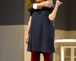 "Der Vater", Mit Anna Thalbach, Ingo Naujoks, Fotoprobe im Renaissance-Theater am 29.09.2016 in Berlin, Deutschland, [POP-EYE uebernimmt keine Haftung bei einer evtl. Verletzung Rechte Dritter! Weitergabe an Dritte nicht erlaubt. Das Foto ist ein Lichtbildwerk i.S.v. Paragraph 2 Absatz 1 Ziffer 5 UrhRG, Es gelten unsere AGB. Nur redaktionelle Nutzung, Nutzung Honorar-& MwSt. pflichtig! Geschäftsbedingungen des Bestellers, die von diesen AGB abweichen, werden nicht anerkannt und auch dann nicht Vertragsinhalt,wenn ihnen nicht ausdrücklich widersprochen worden ist! POP-EYE, Brigitte Heinrich, www.POP-EYE.de]