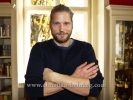 "Die Bergretter" (6 Folgen ab 17.11.2015 um 20.15 Uhr im ZDF), Sebastian Stroebel, Photo Call im Cafe Einstein, Berlin, 02.11.2016 [Photo: Christian Behring]