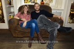 "Die Bergretter" (6 Folgen ab 17.11.2015 um 20.15 Uhr im ZDF), Luise Baehr und Sebastian Stroebel, Photo Call im Cafe Einstein, Berlin, 02.11.2016 [Photo: Christian Behring]