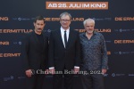 Cle,ems Schick, Rainer Bock, Bernhard Schütz, "DIE ERMITTLUNG", Photo Call am Roten Teppich zur Berlin-Premiere im ZOO Palast, Berlin, 16.07.2024