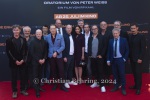 Mark Zak, Bernhard Schütz, RP Kahk, Axel Moustache, Timo Jacobs, Alexander von Dülmen, Christian Hockenbrink, Dorka Gryllus,Christian Kaiser, Andre Szymanski, Niels Bruno Schmidt, Marcel Hensema, Axel Pape, Rainer Bock, Clemens Schick,  "DIE ERMITTLUNG", Photo Call am Roten Teppich zur Berlin-Premiere im ZOO Palast, Berlin, 16.07.2024