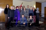 Cast mit: Florian Lukas, Uwe Kockisch, Ruth Reinecke, Joerg Hartmann, Anna Loos, Katrin Sass, Hans Juergen Huerrig, Lisa Wagner und Claudia Mehnert, Regisseur Friedemann Fromm, Produzenten, und Roland Jahn, WEISSENSEE, Stasi-Museum in Berlin, 04.11.2014, Photo Call am Set (Photo: Christian Behring)