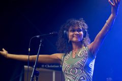 "Uche Yara" beim "DURCHLÜFTEN"-Musikfestival (09.07. - 01.08.2026), Schlüterhof im Humboldtforum, Berlin, 11.07.2026