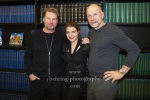 Kai Scheve, Lara Mandoki, Götz Schubert, "Erzgebirgskrimi - Familienband" (ZDF-Sendetermin: 11.11.2023, 20.15 Uhr), Preview, Vertretung des Freistaates Sachsen beim Bund, Berlin, 02.11.2023