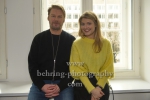 Kai Scheve (Hauptkommissar Robert Winkler),  Lara Mandoki (Kommissarin Karina Szabo), "ERZGEBIRGSKRIMI - Toedlicher Akkord" (ZDF, 07.03.2020 um 20.15 Uhr), Photo Call, ZDF-Hauptstadtstudio, Berlin, 30.01.2020