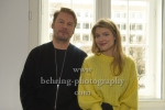 Kai Scheve (Hauptkommissar Robert Winkler),  Lara Mandoki (Kommissarin Karina Szabo), "ERZGEBIRGSKRIMI - Toedlicher Akkord" (ZDF, 07.03.2020 um 20.15 Uhr), Photo Call, ZDF-Hauptstadtstudio, Berlin, 30.01.2020
