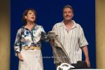 Janina Hartwig, Hardy Krüger, "FISCH SUCHT FAHRRAD", Fotoprobe am 14.05.2025 im Schlosspark Theater, Berlin, Premiere: 17.05.2025