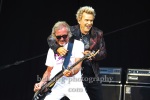 Billy Idol (Gesang), Tony James (Bass),  "GENERATION SEX", Konzert, Zitadelle Spandau, Berlin, 07.07.2023
