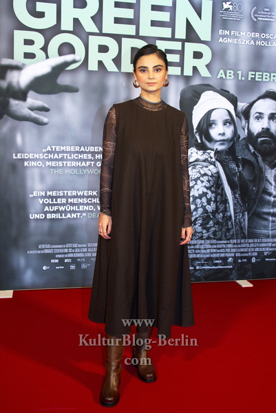 Bayan Layla, "GREEN BORDER", Premiere im DELPHI FILMPALAST, Berlin, 30.01.2024