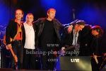 Jürgen Ehle, Andre Herzberg, Kulle Dziuk, Ingo York, Stefan Dohanetz, "Ost Rock Klassik" in der Kindl Bühne Wuhlheide mit dem Filmorchester Babelsberg und PANKOW, Berlin, 11.09.2010