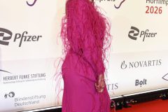 Moderatorin Nadine Heidenreich"24. DEUTSCHER HÖRFILMPREIS", Photo Call am Roten Teppich im Kino Colosseum, Berlin, 24.03.2026