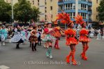 Karn der Kulturen, Umzug von Frankfurter Allee / Ecke Proskauer Straße zur Karl-Marx-Allee / Ecke Berolinastraße, Berlin, 08.06.2025