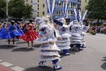 Karn der Kulturen, Umzug von Frankfurter Allee / Ecke Proskauer Straße zur Karl-Marx-Allee / Ecke Berolinastraße, Berlin, 08.06.2025