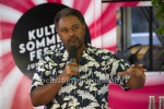 Initiatoren des PEACE x PEACE Festivals Fetsum und Teddy, "Kultursommerfestival Berlin 2022 ", Pressekonferenz, Podewil, Berlin, 17.06.2022