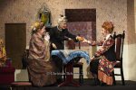 Vera Müller (Mrs. Wilberforce), Katrin Martin (G. Livingstone), Jutta Schröder (H. Plimshead), "LADYKILLERS", Fotoprobe am 29.09.2025 im Berliner Kriminaltheater, Berlin, Premiere: 15.10.2025