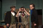 Silvio Hildebrandt (Dr. Courtenay), Thilo Herrmann (Prof. Marcus), Henning Wolff (Louis Harvey), "LADYKILLERS", Fotoprobe am 29.09.2025 im Berliner Kriminaltheater, Berlin, Premiere: 15.10.2025