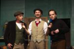 Silvio Hildebrandt (Dr. Courtenay), Thilo Herrmann (Prof. Marcus), Henning Wolff (Louis Harvey), "LADYKILLERS", Fotoprobe am 29.09.2025 im Berliner Kriminaltheater, Berlin, Premiere: 15.10.2025