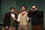 Silvio Hildebrandt (Dr. Courtenay), Thilo Herrmann (Prof. Marcus), Henning Wolff (Louis Harvey), "LADYKILLERS", Fotoprobe am 29.09.2025 im Berliner Kriminaltheater, Berlin, Premiere: 15.10.2025