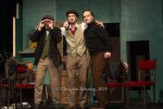 Silvio Hildebrandt (Dr. Courtenay), Thilo Herrmann (Prof. Marcus), Henning Wolff (Louis Harvey), "LADYKILLERS", Fotoprobe am 29.09.2025 im Berliner Kriminaltheater, Berlin, Premiere: 15.10.2025