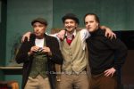 Silvio Hildebrandt (Dr. Courtenay), Thilo Herrmann (Prof. Marcus), Henning Wolff (Louis Harvey), "LADYKILLERS", Fotoprobe am 29.09.2025 im Berliner Kriminaltheater, Berlin, Premiere: 15.10.2025